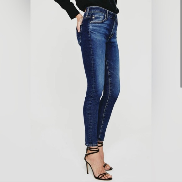 AG Adriano‎ Goldschmied Farrah Skinny High-Rise Jeans - Picture 1 of 12